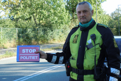 Politikontrol af uopmærksomme bilister i dag og i morgen