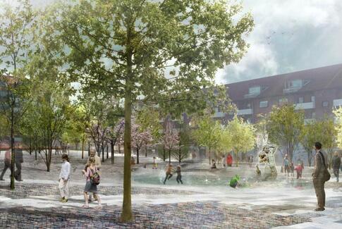 Nu får Horsens et nyt vigtigt byrum