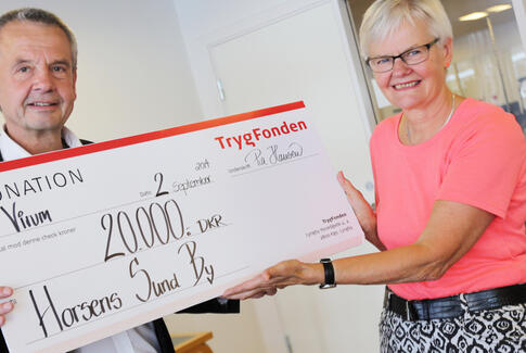 TrygFonden giver ældre 20.000 kr.