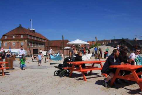 Nyt sommerområde åbner på havnen i Horsens