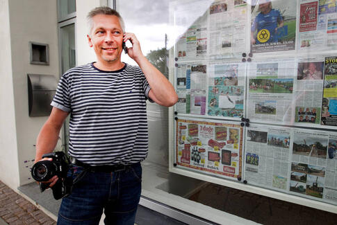 Mindeord over Peder Stougaard fra Horsens kommune