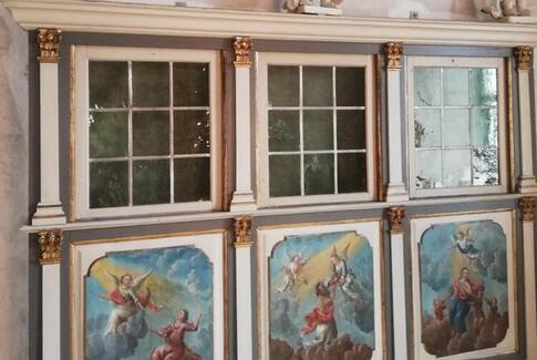 Restaurering af herskabsstol i Østbirk kirke.