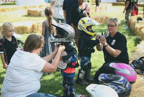 Opvarmning til Speedway Grand Prix i Horsens