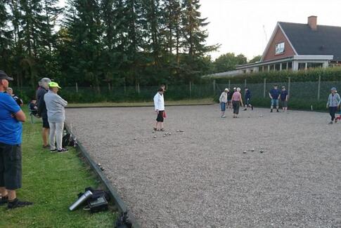 Petanque-spillerne hygger igen