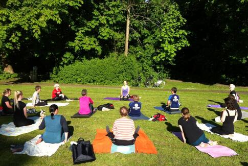 Zumba og pilates i Bygholm Park