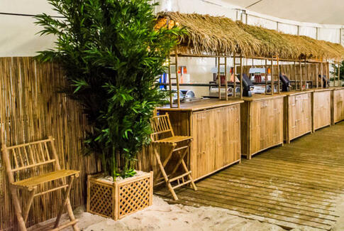 32 grader til Hawaiifest i Hovedgård