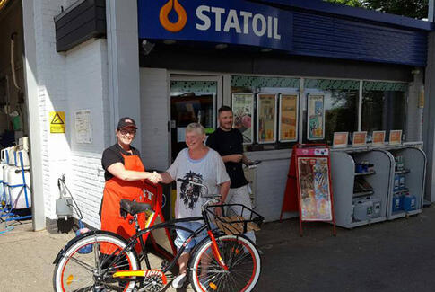 Hanne vandt en Street Cruiser