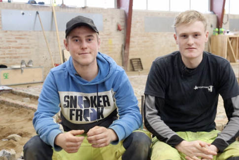Lokale tagdækkere og brolæggere deltager i DM i Skills