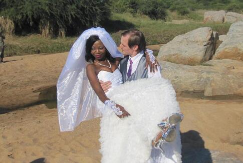 Til bryllup i Botswana