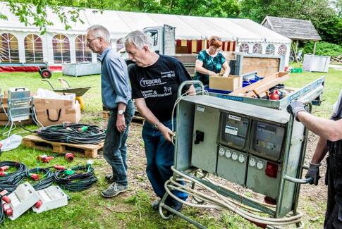 Vejret, Anlægget og de frivillige hjælpere er klar til Byfest
