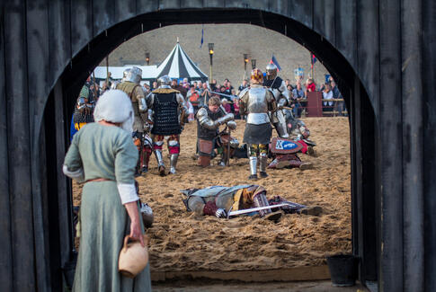 Feltlejr i Fængslet anno 1400-tallet