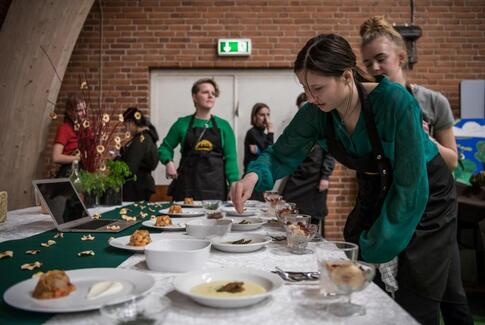Bankagerskolen er finalist i DM i madkundskab