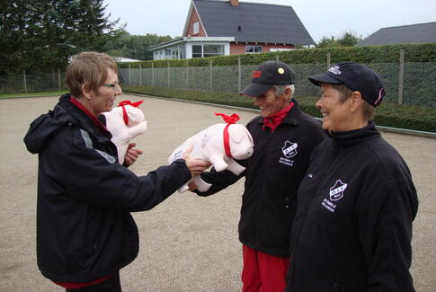 Nykårede petanquemestre
