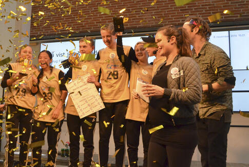 Skoleelever designer deres egen undervisning til First Lego League