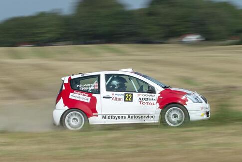 Nielsen og Brodersen forsvarede deres 2. plads i Rally-DM