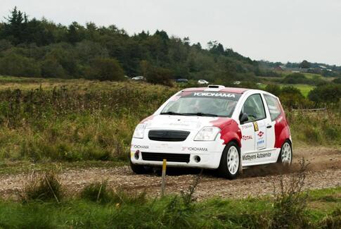 Nielsen og Brodersen testede formen med succes i Rally Naturens Rige