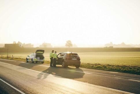 Landsdækkende spiritus- og narkotikakontrol i pinsen