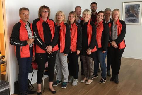 Stafet for Livet donerer billede til Sund By