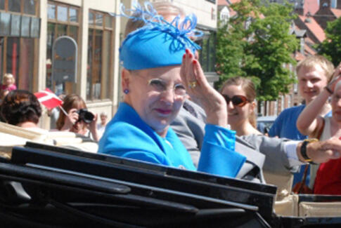 Hendes Majestæt Dronningen fejres på Aarhus Rådhus