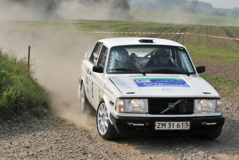 Historisk Rally Team Mejer på fynske veje