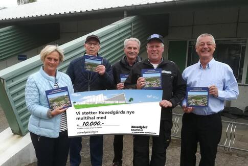 Foreningen bag Hovedgårdbøgerne støtter ny multihal