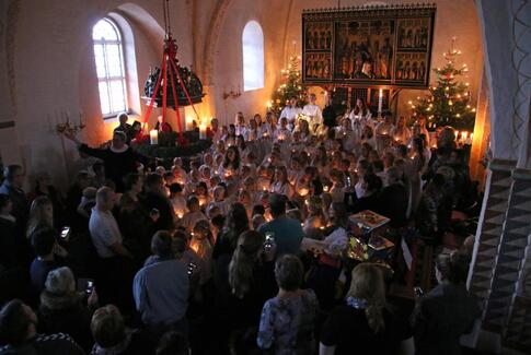 En herlig juletradition er skabt i Østbirk