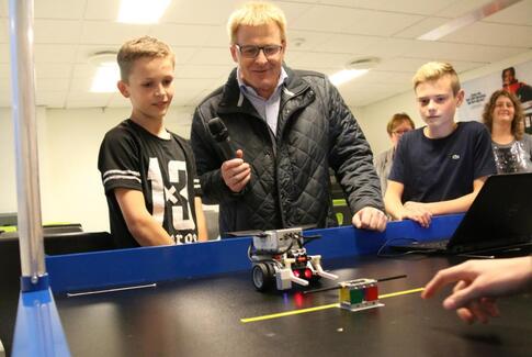 Læring med LEGO og robotter i Østbirk