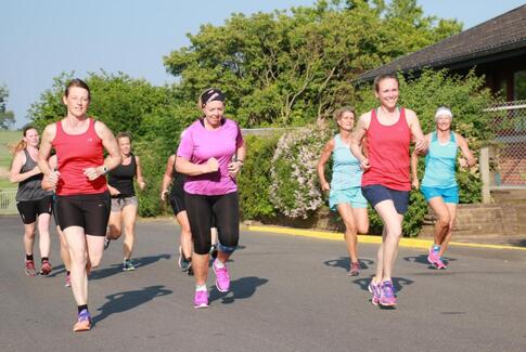 Hyggeligt kvindeløb i Søvind for 3. gang