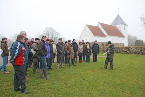 Historiefortællende sti i Tolstrup Enge