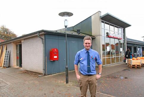 SuperBrugsen Gedved bygger om