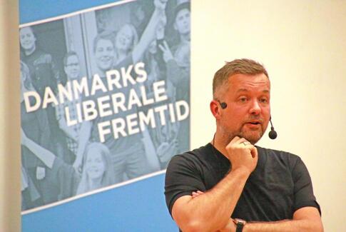 Michael Mortensen fyldte salen på Learnmark