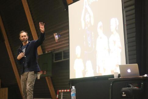 Lars fortalte om Lars Christiansen i Hovedgård