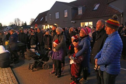 Festlig juleoptakt i Hovedgård