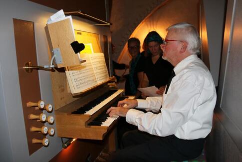 Afsked med organist Olav Jensen