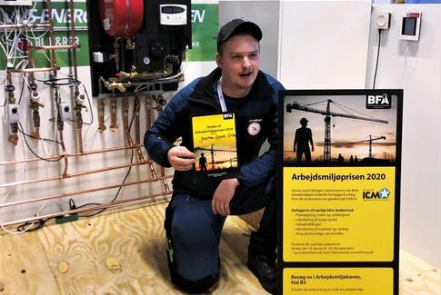 Jonathan vandt Arbejdsmiljøprisen