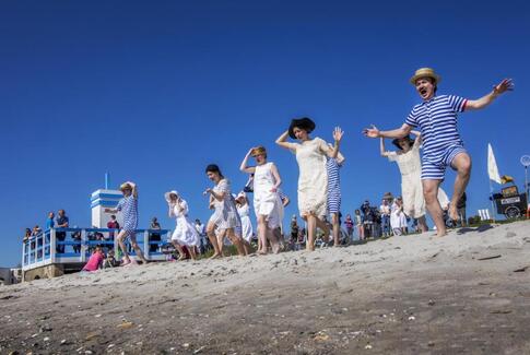 Sommeren kommer til Langelinie
