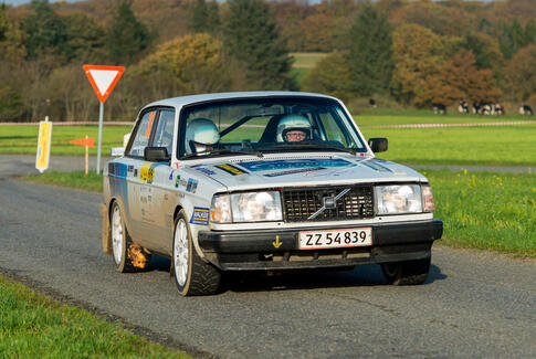 Historisk Rally Team Mejer øverst på podiet i West Euro Rally Cup finalen