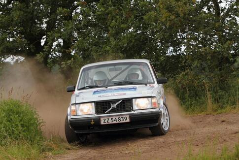 Historisk Rally Team Mejer på hjemmebane i DM 5 - Bygholm Rally 2015