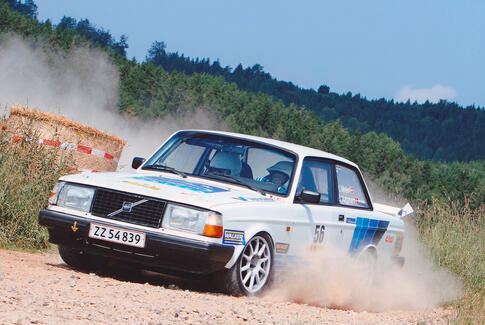 Historisk Rally Team Mejer på medaljejagt