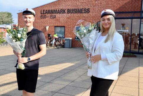 Sommerens første studenter på EUX-Business