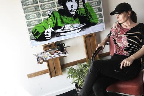 Flere nye gavlmalerier vokser frem i midtbyen