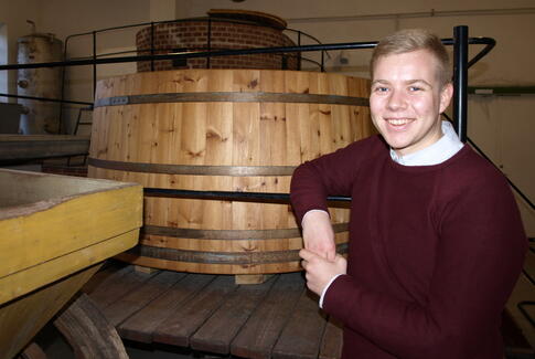 Hornsyld Bryghus graves frem af 3.g’er