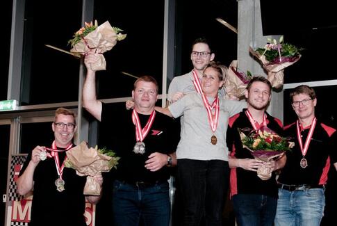 Nielsen og Brodersen sluttede med tre sølvmedaljer