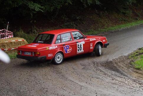 Lokalt hold var med i rally omkring Brædstrup