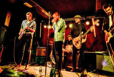 Lokal blues-kvintet er klar i Kulissen