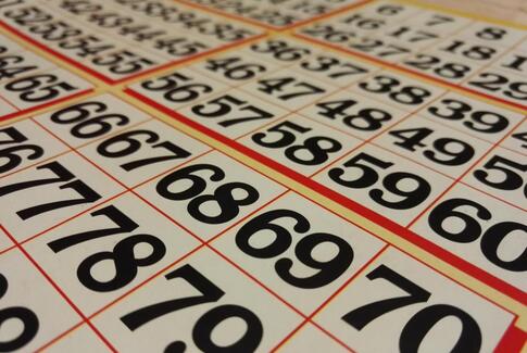 Bankospil i Højbo Forsamlingshus