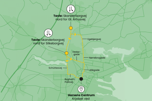 Fem nye rejsetidstavler viser den hurtigste rute for bilister