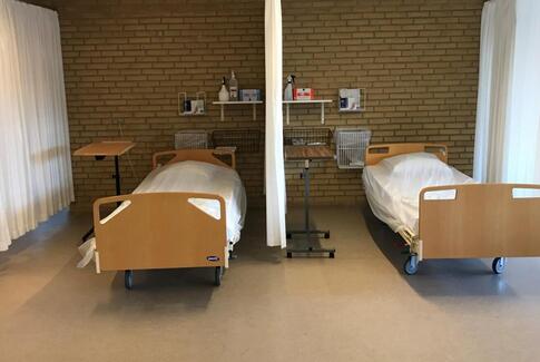 Træningslokaler på Vital Horsens er lavet om til 30 ekstra sengepladser