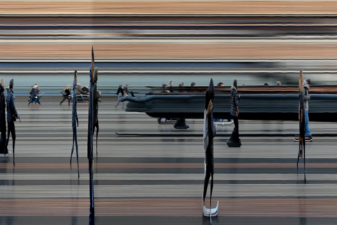 Videokunstværk i KUBEN