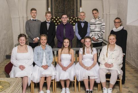 Konfirmeret i Tolstrup Kirke